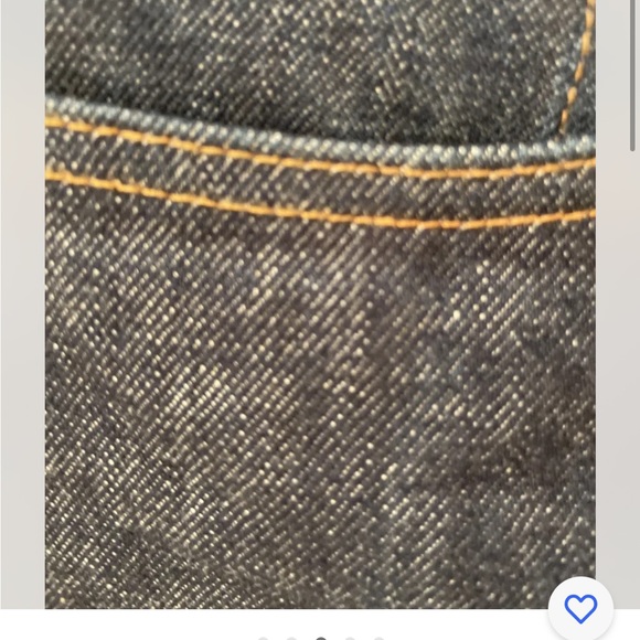 Apc dark denim jeans straight leg no stretch 29\32long - Picture 4 of 6